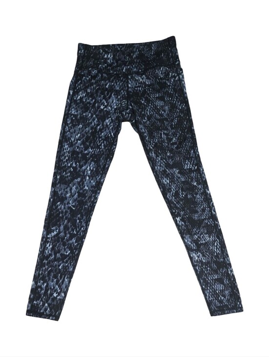 Athleta Pants - Athleta Leggings Black Snakeskin Yoga Athleisure Athletic Activwear Size S